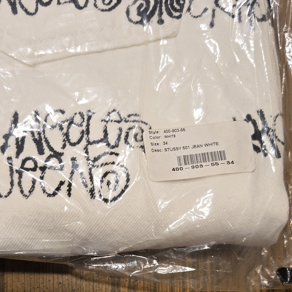 The STUSSY X Denim Tears X Our Legacy TYL 501 Jeans - Picture 8 of 8